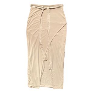 Windsor Asymmetrical Cream Skirt